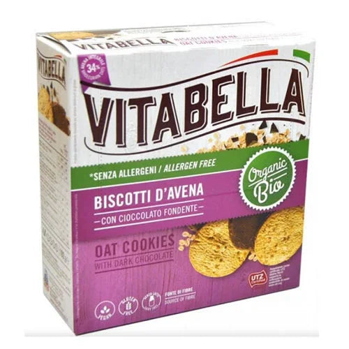 VITABELLA COOKIES AVENA GOCCE CIOCCOLATO 192 G - Farmaspeed