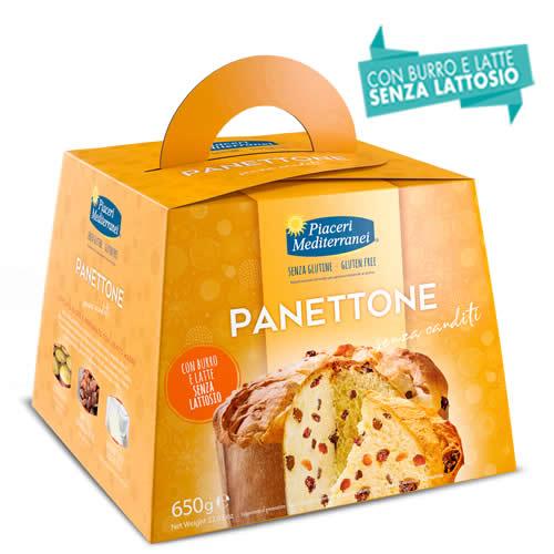 PIACERI MEDITERRANEI PANETTONE SENZA CANDITI 650 G - Farmaspeed