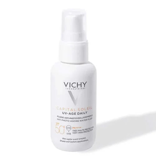 CAPITAL SOLEIL UV-AGE FLUIDO ANTI-FOTOINVECCHIAMENTO SPF50+ 40 ML - Farmaspeed