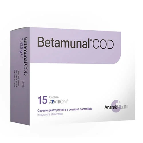 BETAMUNAL COD 15 CAPSULE - Farmaspeed