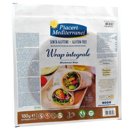 PIACERI MEDITERRANEI WRAP INTEGRALE 3 X 60 G - Farmaspeed