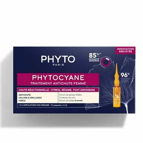 PHYTOCYANE FIALE DONNA CADURA TEMPORANEA 12 FIALE DA 5 ML - Farmaspeed