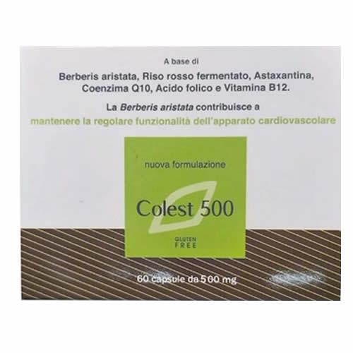 COLEST 500 NUOVA FORMULA 60 CAPSULE - Farmaspeed
