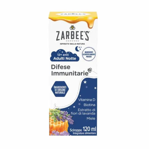 ZARBEE'S DIFESE IMMUNITARIE ADULTI NOTTE 120 ML - Farmaspeed