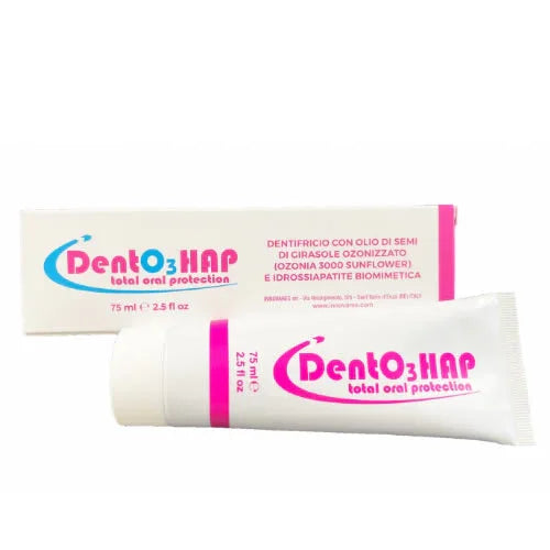 DENTO3 HAP DENTIFRICIO OZONO E IDROSSIAPATITE 75 ML - Farmaspeed