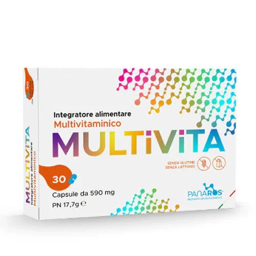 MULTIVITA PARANOS 30 CAPSULE ACIDO RESISTENTI DA 540 MG - Farmaspeed