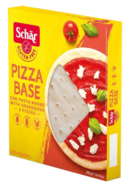 SCHAR PIZZA BASE SENZA LATTOSIO 2 PEZZI DA 150 G - Farmaspeed