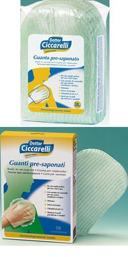 CICCARELLI GUANTO PRESAPONATO 20 PEZZI - Farmaspeed