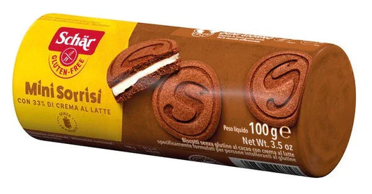 SCHAR MINI SORRISI CON CREMA AL LATTE 100 G - Farmaspeed