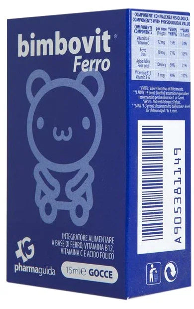 BIMBOVIT FERRO GOCCE 15 ML - Farmaspeed
