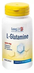 LONGLIFE L-GLUTAMINE 100 CAPSULE DI GELATINA DA 620 MG - Farmaspeed