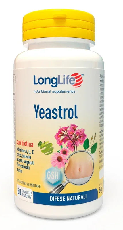 LONGLIFE YEASTROL 60 TAVOLETTE RIVESTITE - Farmaspeed