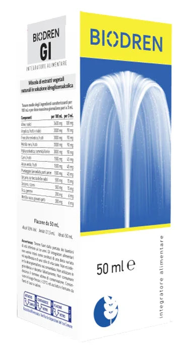 BIODREN GI SOLUZIONE IDROALCOLICA 50 ML - Farmaspeed