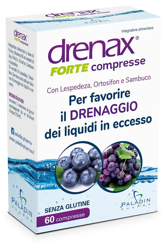DRENAX FORTE MIRTILLO 60 COMPRESSE - Farmaspeed