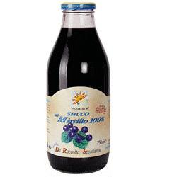 SUCCO PURO MIRTILLI SELVATICI 500 ML - Farmaspeed