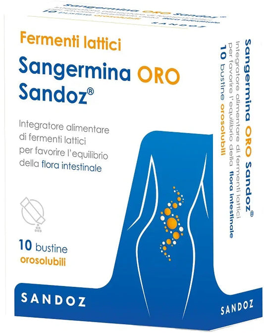 SANGERMINA ORO 10 BUSTINE OROSOLUBILE - Farmaspeed