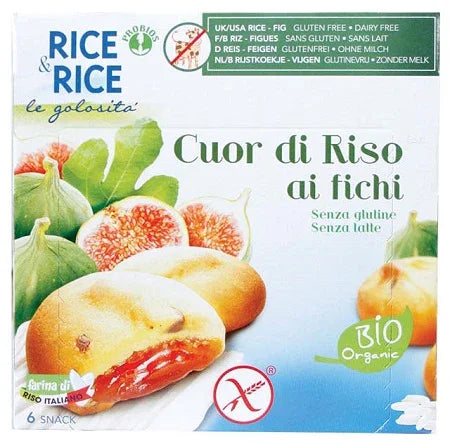 RICE&RICE CUOR DI RISO AI FICHI SENZA LATTE 6 X 33 G - Farmaspeed