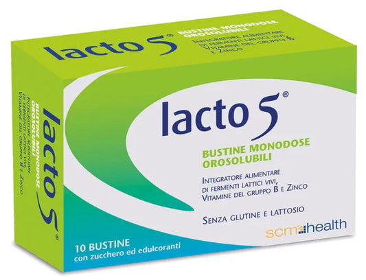 LACTO 5 10 BUSTINE OROSOLUBILI - Farmaspeed