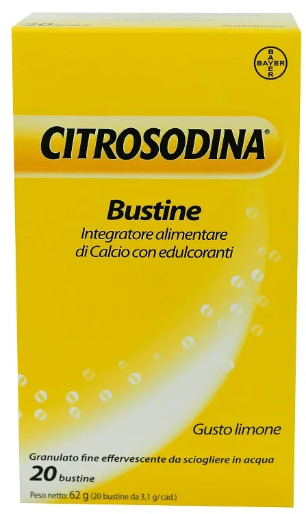CITROSODINA 20 BUSTINE GRANULATO EFFERVESCENTE - Farmaspeed