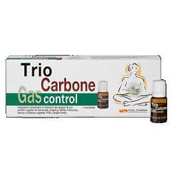 TRIOCARBONE GAS CONTROL 7 FLACONCINI 10 ML - Farmaspeed
