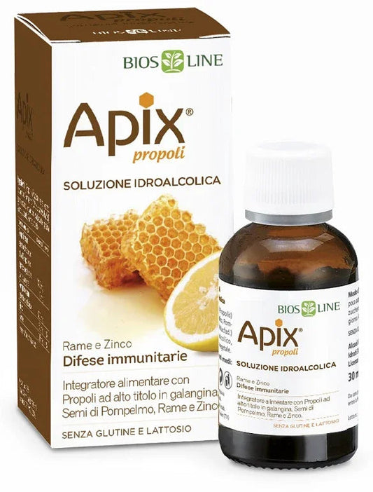 APIX PROPOLI SOLUZIONE IDROALCOLICA 30 ML BIOSLINE - Farmaspeed