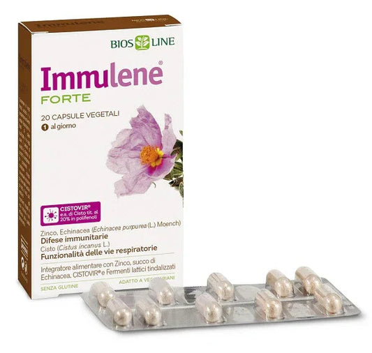 BIOSLINE IMMULENE FORTE 20 CAPSULE - Farmaspeed