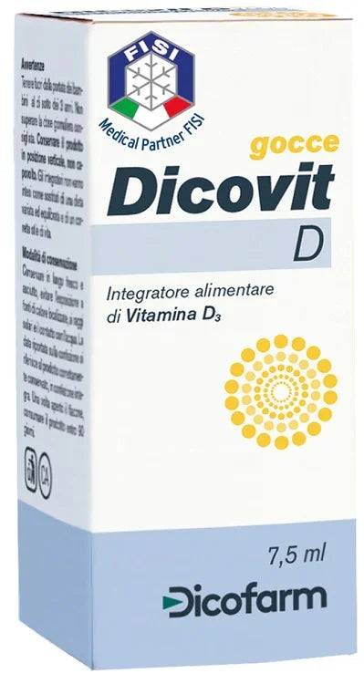 DICOVIT D VITAMINA D3 7,5 ML - Farmaspeed