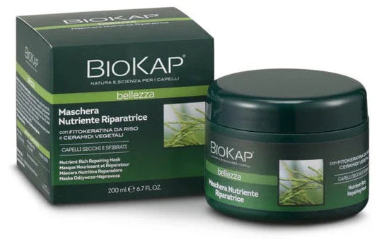 BIOKAP BELLEZZA MASCHERA NUTRIENTE/RIPARATRICE 200 ML BIOSLINE - Farmaspeed