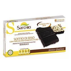 CHOCOSOFFIO BARRETTA CIOCCOLATO FONDENTE EXTRA E RISO CROCCANTE 3 PEZZI DA 25 G - Farmaspeed