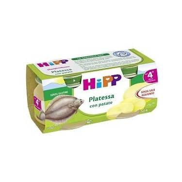 HIPP OMOGENEIZZATO PLATESSA CON PATATE 2X80 G - Farmaspeed