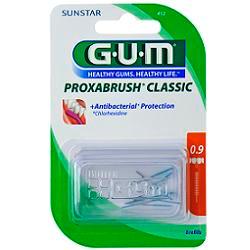 GUM PROXABRUSH CLASSIC 412 SCOVOLINO INTERDENTALE 8 PEZZI - Farmaspeed