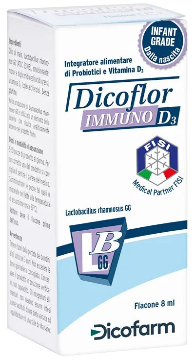 DICOFLOR IMMUNO D3 8 ML FLACONE - Farmaspeed