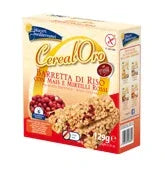 PIACERI MEDITERRANEI CEREALORO BARRETTA DI RISO CON MAIS E MIRTILLI ROSSI 6 PEZZI DA 21,5 G - Farmaspeed