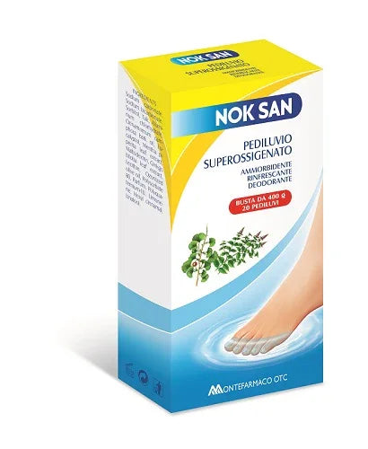 NOK SAN PEDILUVIO SUPEROSSIGENATO 400 G - Farmaspeed