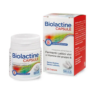 BIOLACTINE FERMENTI + VITAMINE 20 CAPSULE - Farmaspeed