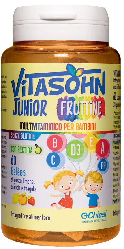 VITASOHN JUNIOR FRUTTINE 60 CARAMELLE - Farmaspeed