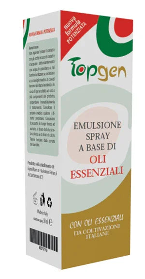 TOPGEN EMULSIONE SPRAY A BASE DI OLI ESSENZIALI 50 ML - Farmaspeed