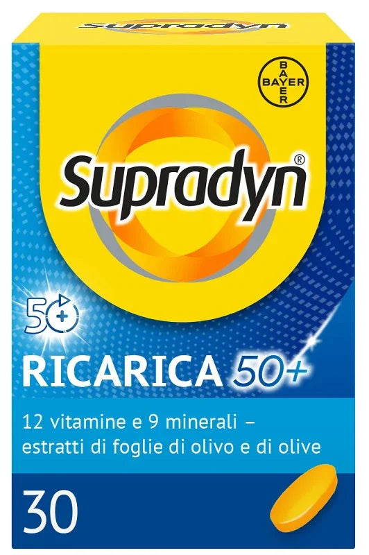 SUPRADYN RICARICA 50+ 30 COMPRESSE - Farmaspeed