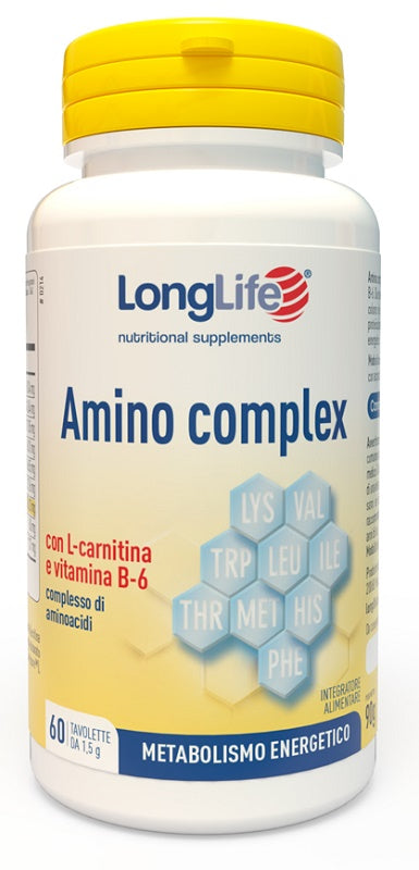LONGLIFE AMINO COMPLEX 60 TAVOLETTE - Farmaspeed