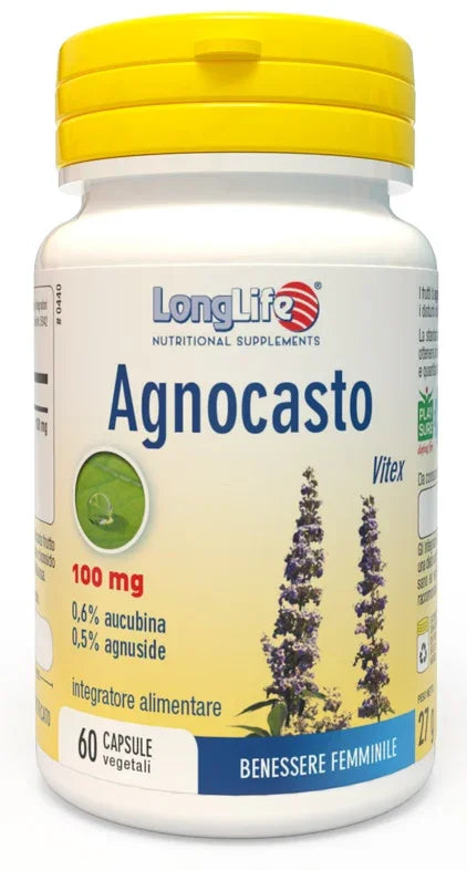 LONGLIFE AGNOCASTO 60 CAPSULE VEGETALI - Farmaspeed
