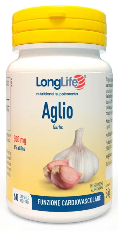 LONGLIFE AGLIO 60 CAPSULE VEGETALI - Farmaspeed