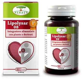 LIPOLYSAR 08 MONASCUS 80 CAPSULE - Farmaspeed