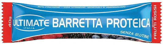 ULTIMATE ITALIA BARRETTA PROTEICA FRUTTI ROSSI 40 G - Farmaspeed