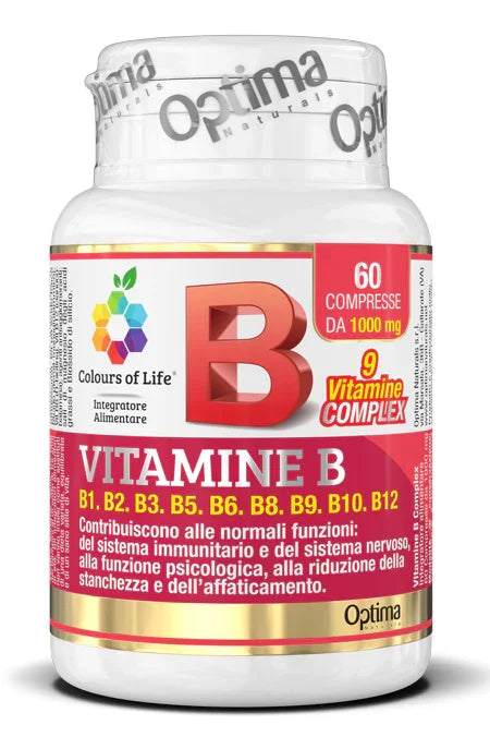 COLOURS OF LIFE VITAMINE B COMPLEX 60 COMPRESSE 1000 MG - Farmaspeed