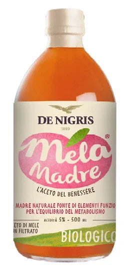 MELA MADRE ACETO MELE BIOLOGICO NON FILTRATO E NON PASTORIZZATO 500 ML - Farmaspeed