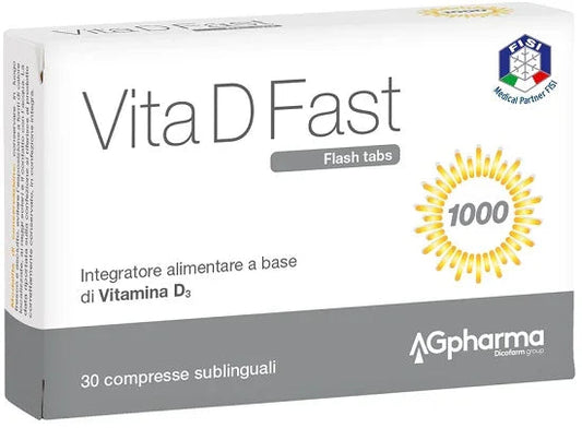 VITA D FAST 30 COMPRESSE - Farmaspeed