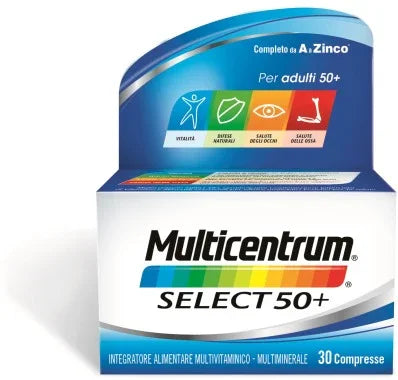 MULTICENTRUM SELECT 50+ 30 COMPRESSE - Farmaspeed