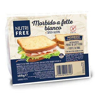 NUTRIFREE MORBIDO A FETTE BIANCO 165 G - Farmaspeed