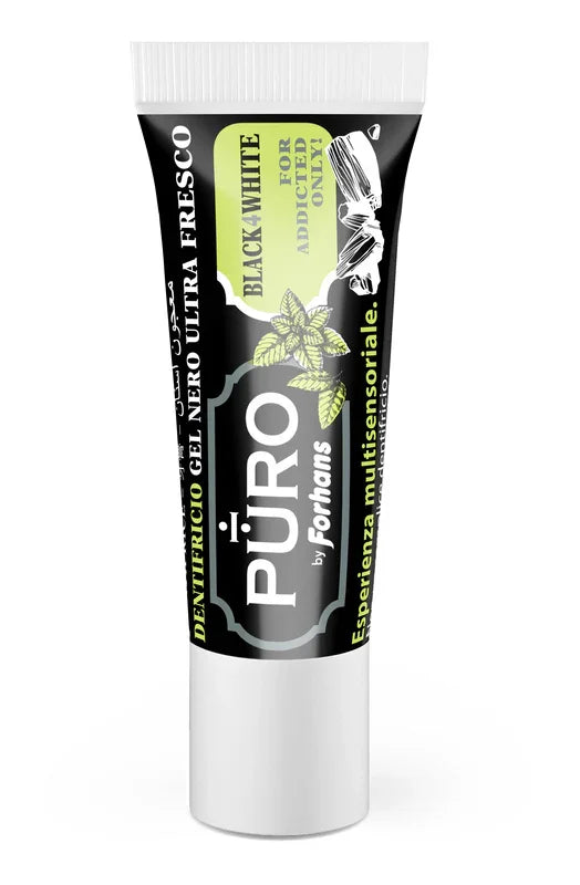 FORHANS BLACK4WHITE DENTIFRICIO 12 ML - Farmaspeed