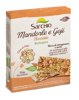 BARRETTE MANDORLE E GOJI 4X20 G - Farmaspeed